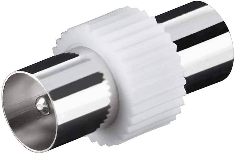 Goobay 11535 Adapter Koaxial-Stecker auf Koaxial-Stecker Kabel