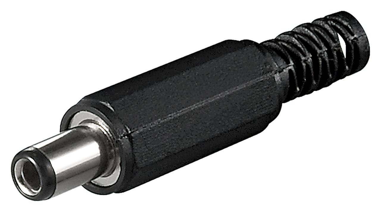 Goobay DC Adapter - SchwarzPlug - Schwarz