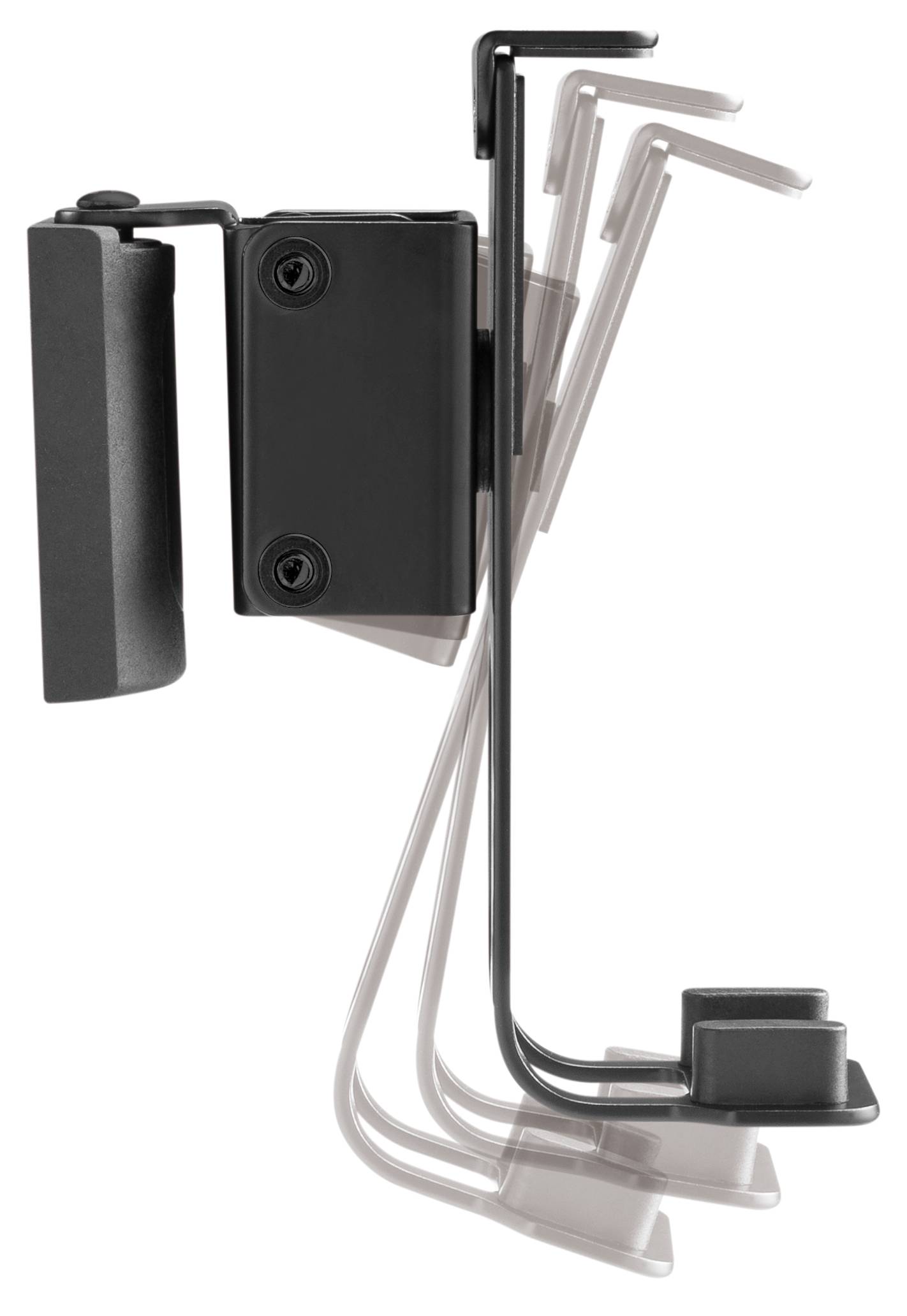 My Wall HS17A Belastung: 3 kg, Inhalt: 2 Stück, schwarz