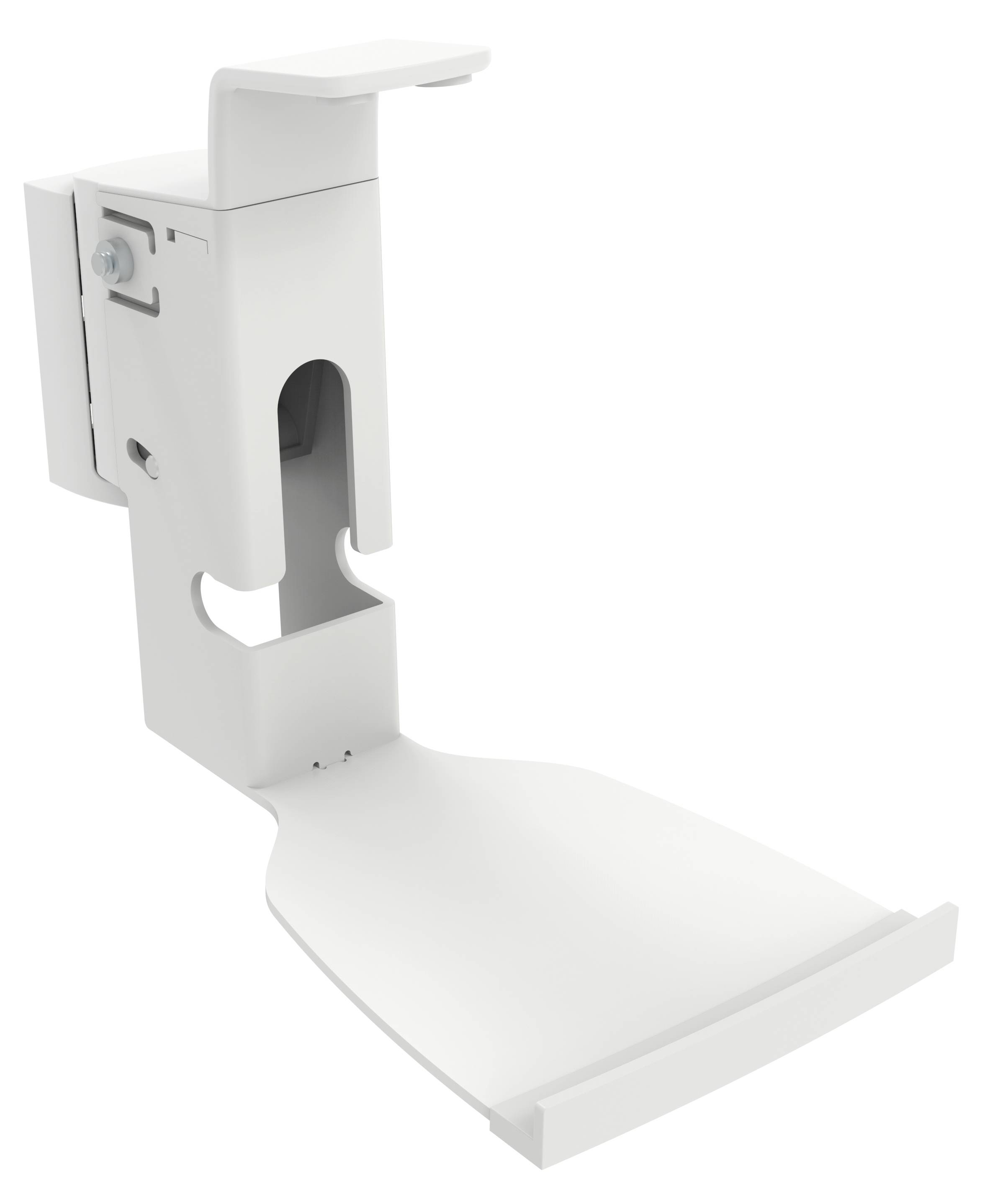 My Wall 2 Wandhalter für SONOS Lautsprecher PLAY: 5 Gen.2 Belastung: 7 kg, schnelle und einfache Installation, Inhalt: 2 Stück, weiß