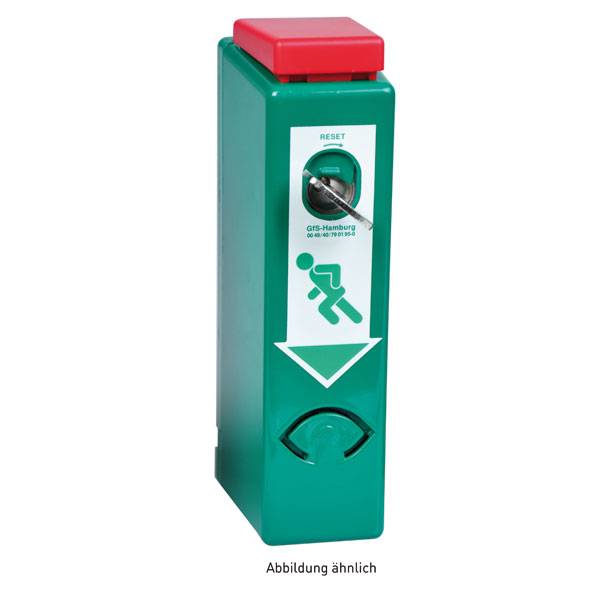 Türwächter EH mit Voralarm-Modul, Gehäuse grün DIN EN 179