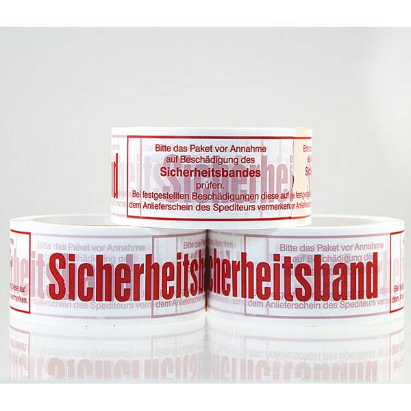 Packband Sicherungsband, weiß, 66m x 50mm