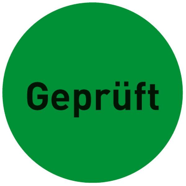 Papieretiketten zur Qualitätssicherung, 500 Stück auf Rolle, Papier permanent Version: 03 - Gesperrt