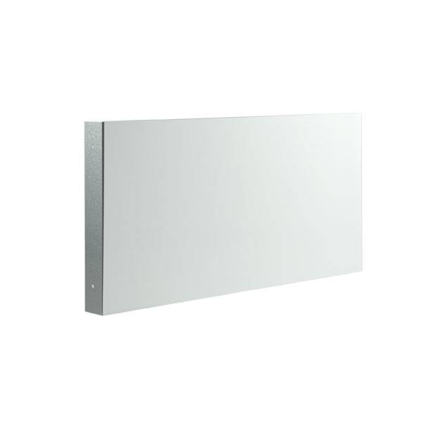 Fahnenschild, zur Wandmontage für Folienschilder, Alu langn., 2,2x15x30,5 cm