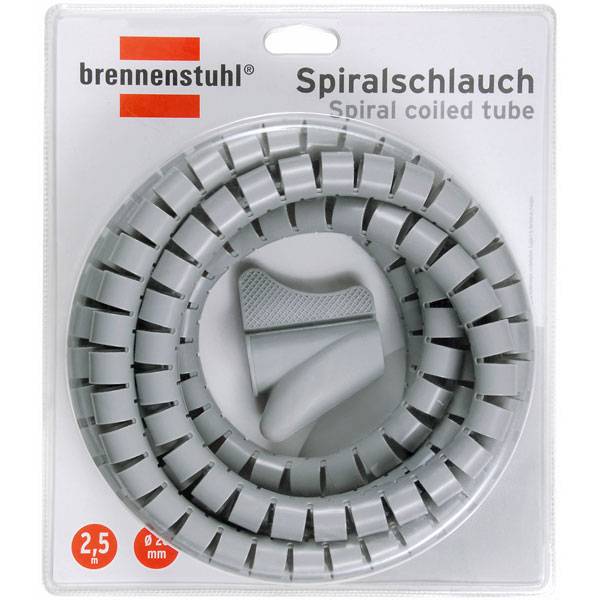 brennenstuhl 1164360 Spiralschlauch, 2,5m