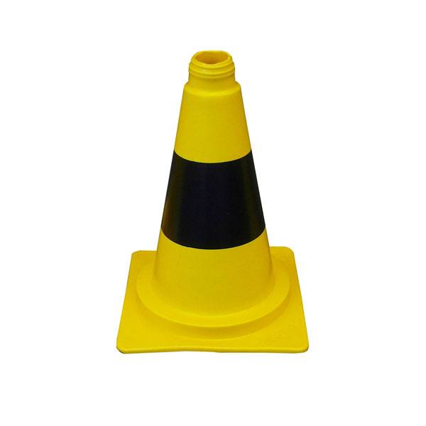 Leitkegel gelb/schwarz tagesleuchtend, 32,0 cm