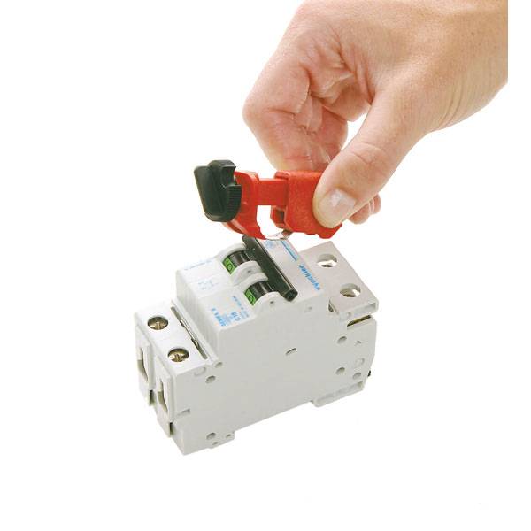 Brady Mini Schutzschalter-Verriegelung, Typ Tie-Bar (TBLO)