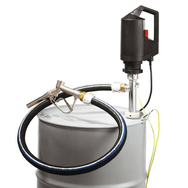 CEMO elektrische Fasspumpe EX-geschützt, Pumpe, Motor und Zapfhahn