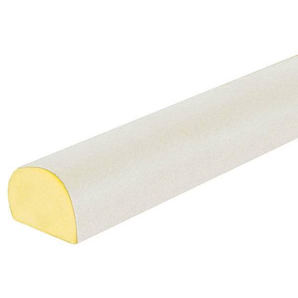 Schutzprofile, Flächenschutz Kreis 40/30 Typ C, weiss, 100x4x3cm