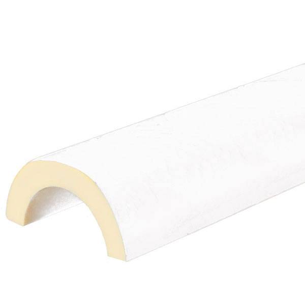 Schutzprofile Typ R30 für Rohr-Durchmesser 20-40 mm, weiss, 100x5x2,5 cm