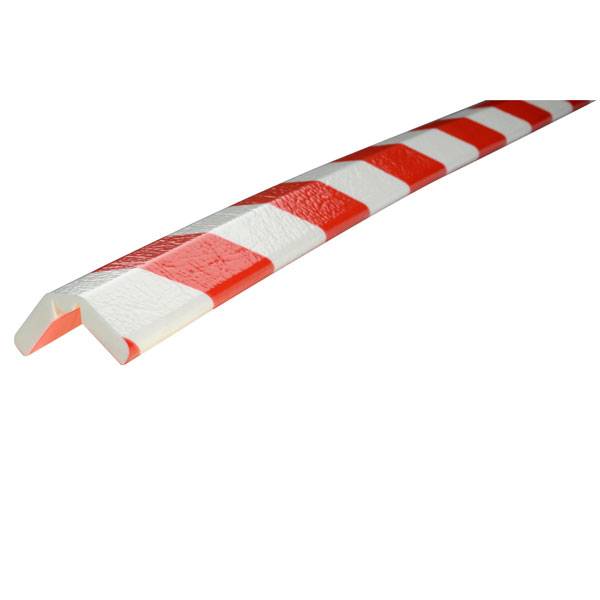 SHG Knuffi Kantenschutz Typ W, rot/weiß, selbstklebend, 100,0 x 2,6 cm
