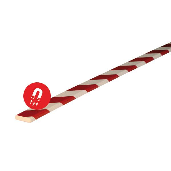 SHG Knuffi Flächenschutz Typ F, rot/weiß, 100,0 x 4,0 x 1,0 cm