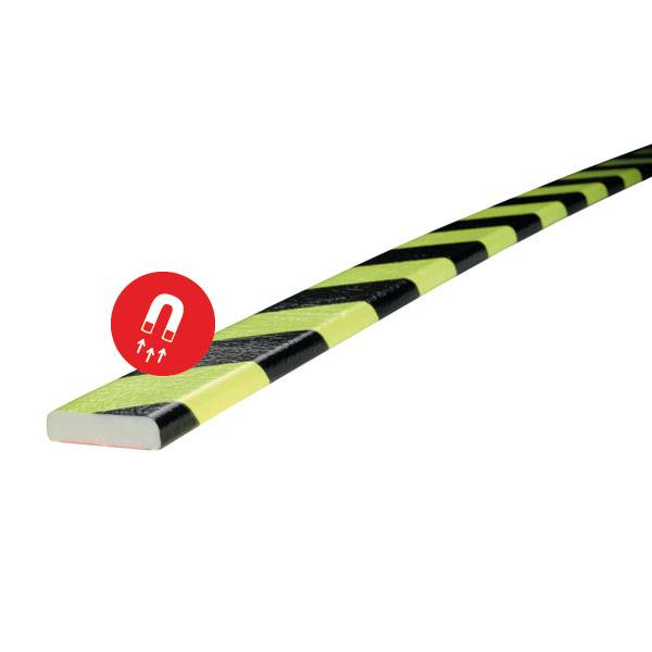 SHG Knuffi Flächenschutz Typ F, neon/schwarz, 100,0 x 4,0 x 1,0 cm