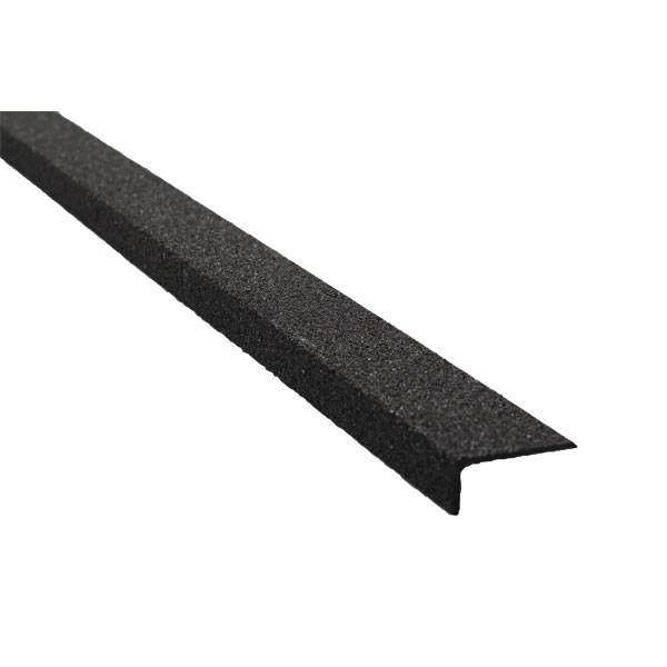 Antirutsch-Treppenkantenprofil GFK Medium schwarz 7,0 x 80,0 x 3,0 cm