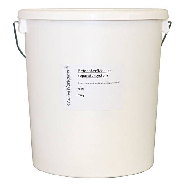 Bodenreparatur, 2-Komponenten-Oberflächenreparaturgemisch, Innen und Außen, grau
