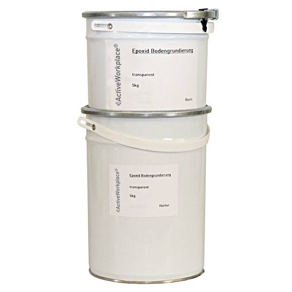 Bodenbeschichtung, Epoxidbodengrundierung, transparent, Inhalt: 5 kg