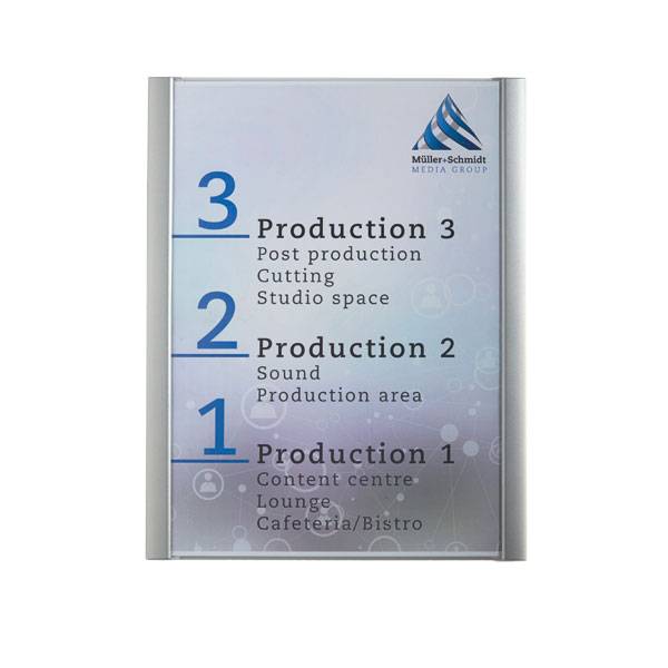 Infotafeln ATLANTIC, Format A3, Maße (B x H x T): 33,7 x 43,0 x 13,0 cm