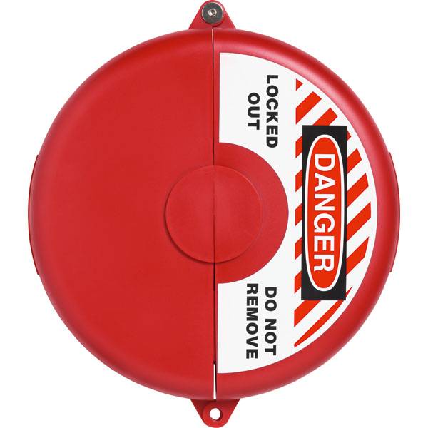 ABUS Handrad-Verriegelung V310, für Durchgangsventile 6,5" bis 10", Polypropylen