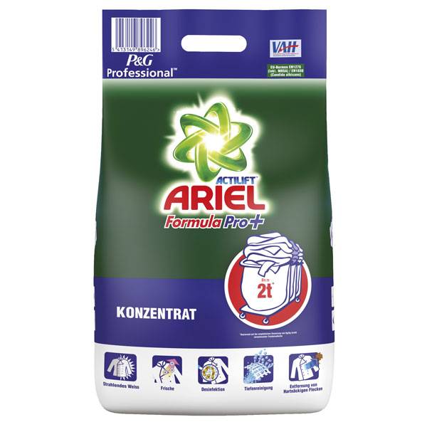 ARIEL Formula Pro+ Vollwaschmittel, 13 kg, Entfernung selbst schwieriger Flecken