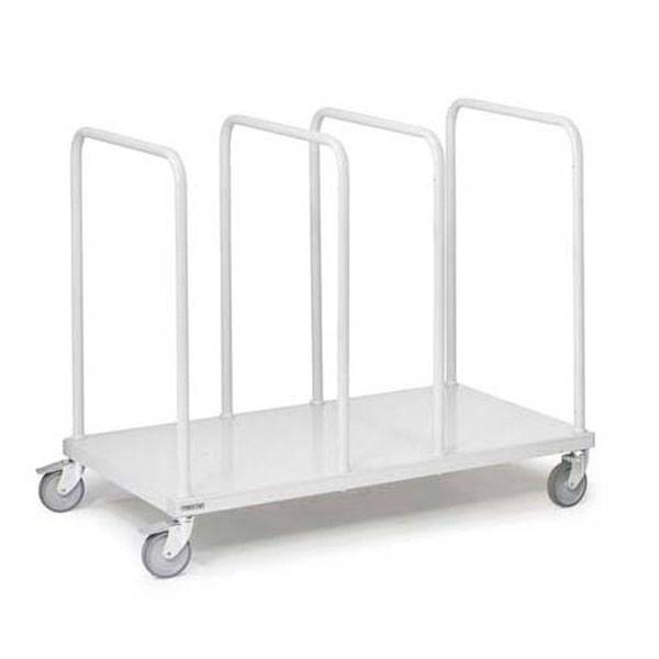 Packtisch Zubehör, Kartonhalter-Wagen, für große Kartons, inkl. 4 Halterungen