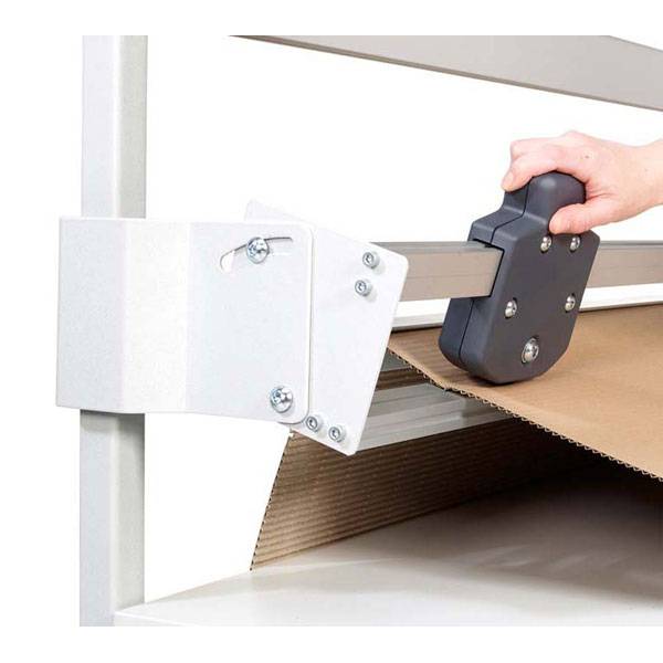 Packtisch Zubehör, Halterung für Schneidvorrichtung