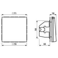 Jung SCHUKO Steckdose LS 1521 KL SW Jung SCHUKO Steckdose LS 1521 KL SW