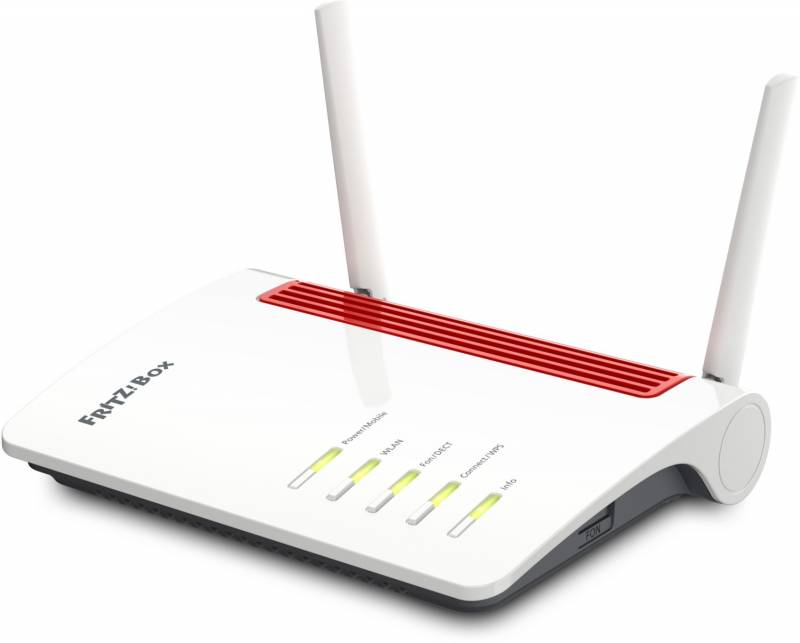 AVM FRITZ!Box 6850 LTE WLAN-Router mit LTE Integriertes Modem: LTE 2.4 GHz, 5 GHz