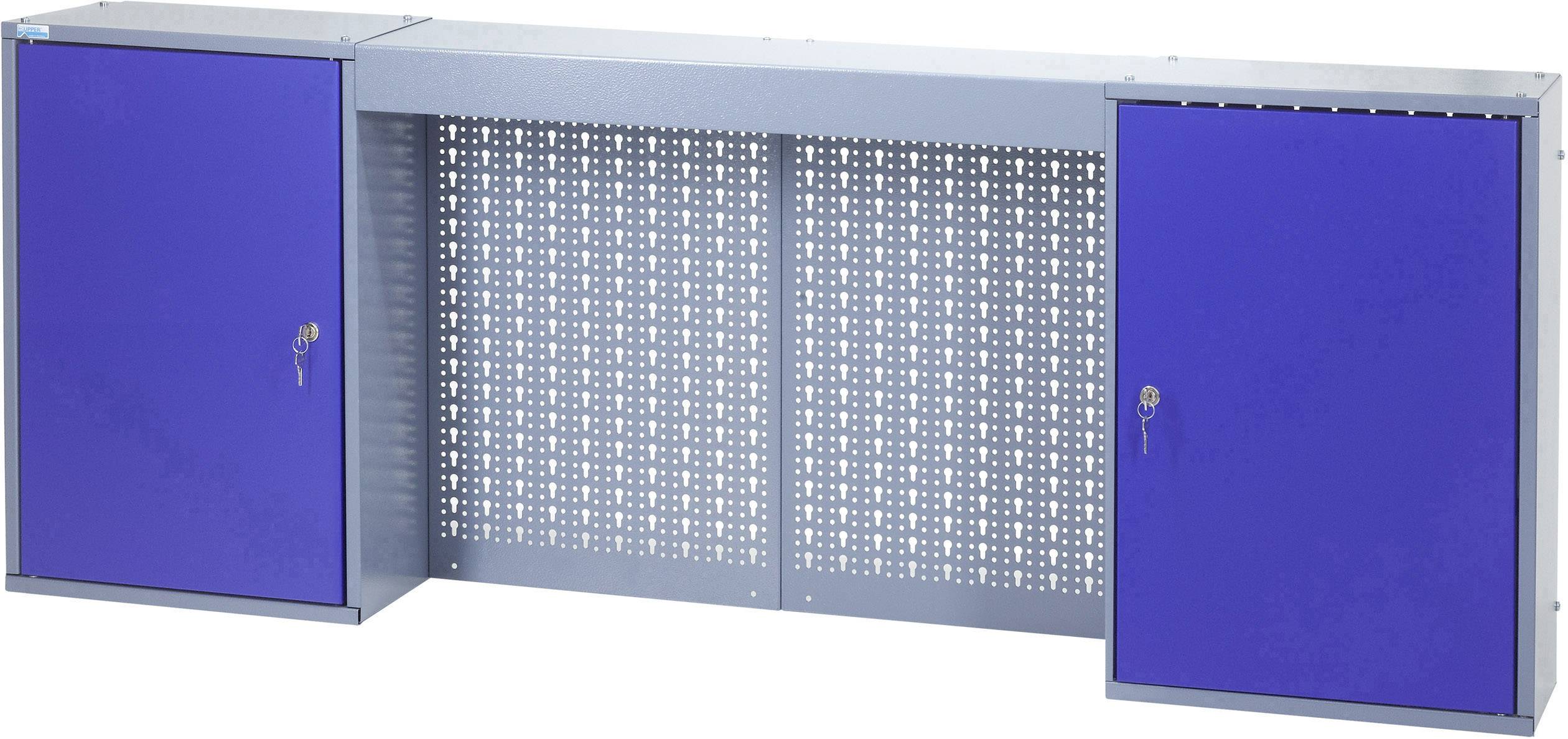 Küpper 70407 Werkzeug-Hängeschrank (L x B x H) 190 x 1600 x 600mm Blau, Silber