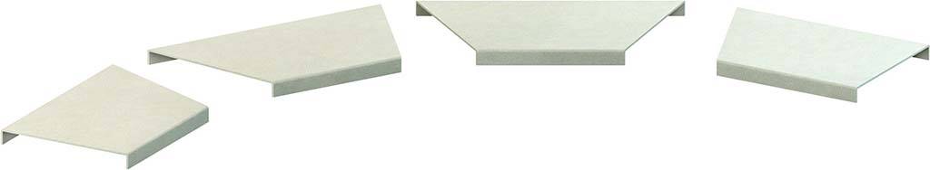 Niedax GFK-Deckel für Bogen Breite 150mm ULBGD 150