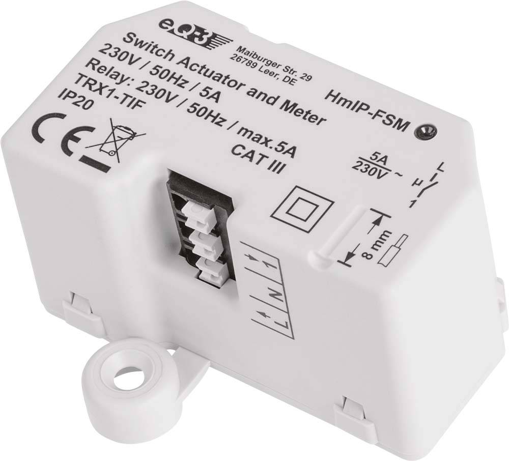 Homematic IP Funk Schaltaktor mit Messfunktion HmIP-FSM