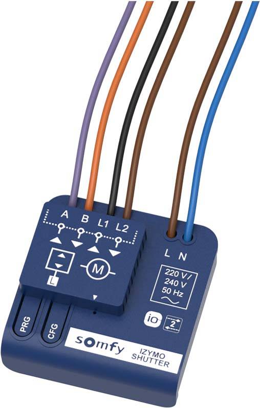 Somfy Unterputz-Empfänger Rollladen io 1822660