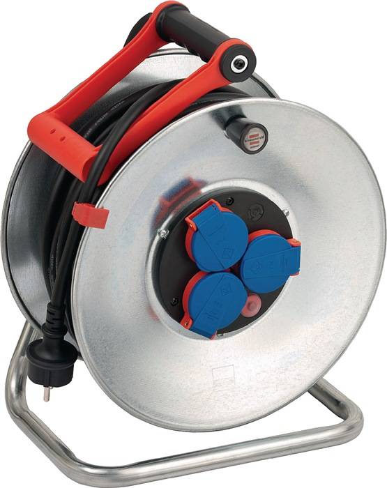 Brennenstuhl 1198340 Kabeltrommel 40.00 m Schwarz Schutzkontakt-Stecker