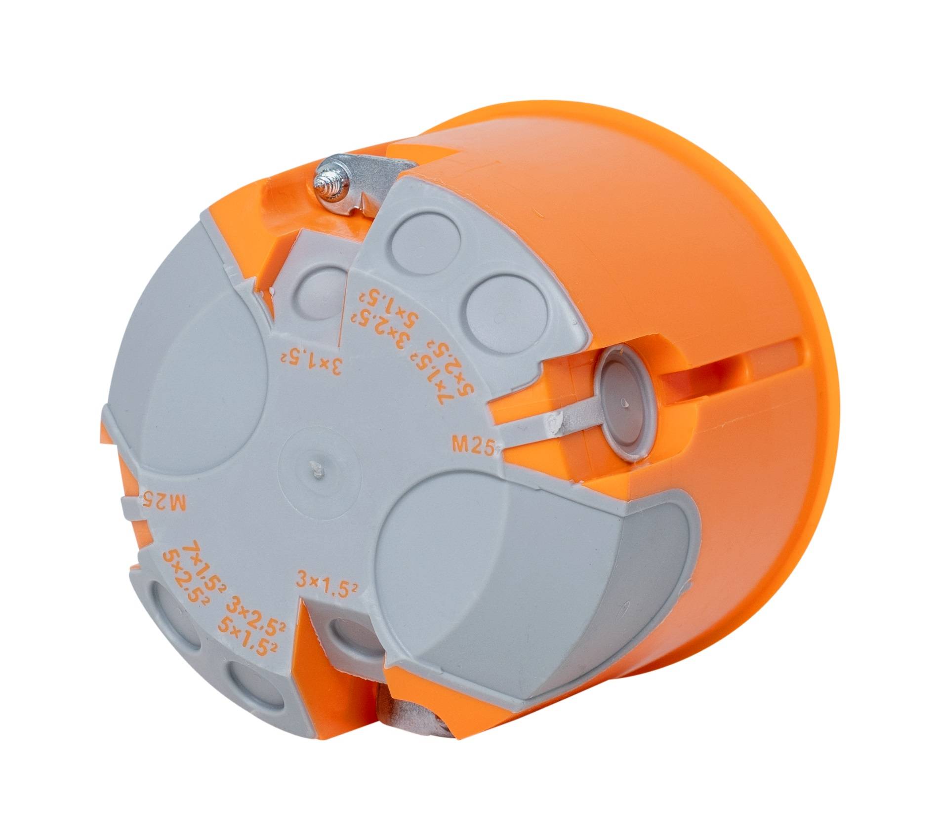 F-TRONIC HW-Dose, 2-K, 61mm, Ø 68mm mit Metallkrallen