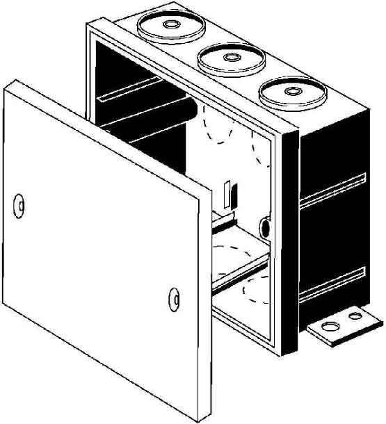 Kaiser Übergangskasten 1280-02
