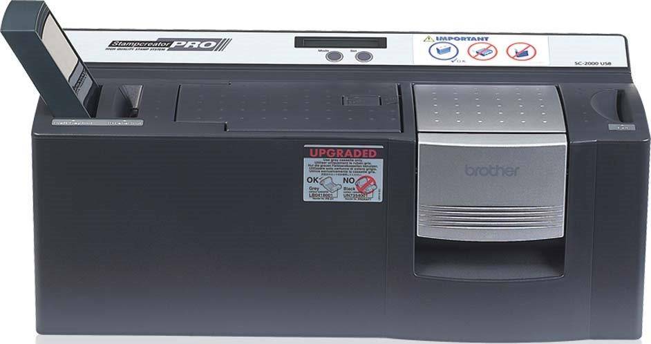 Brother SC-2000USB, 600 x 600 DPI, Schwarz, Blau, Grün, Rot, Verkabelt, USB, BMP,GIF,JPG,TIF, Schwarz