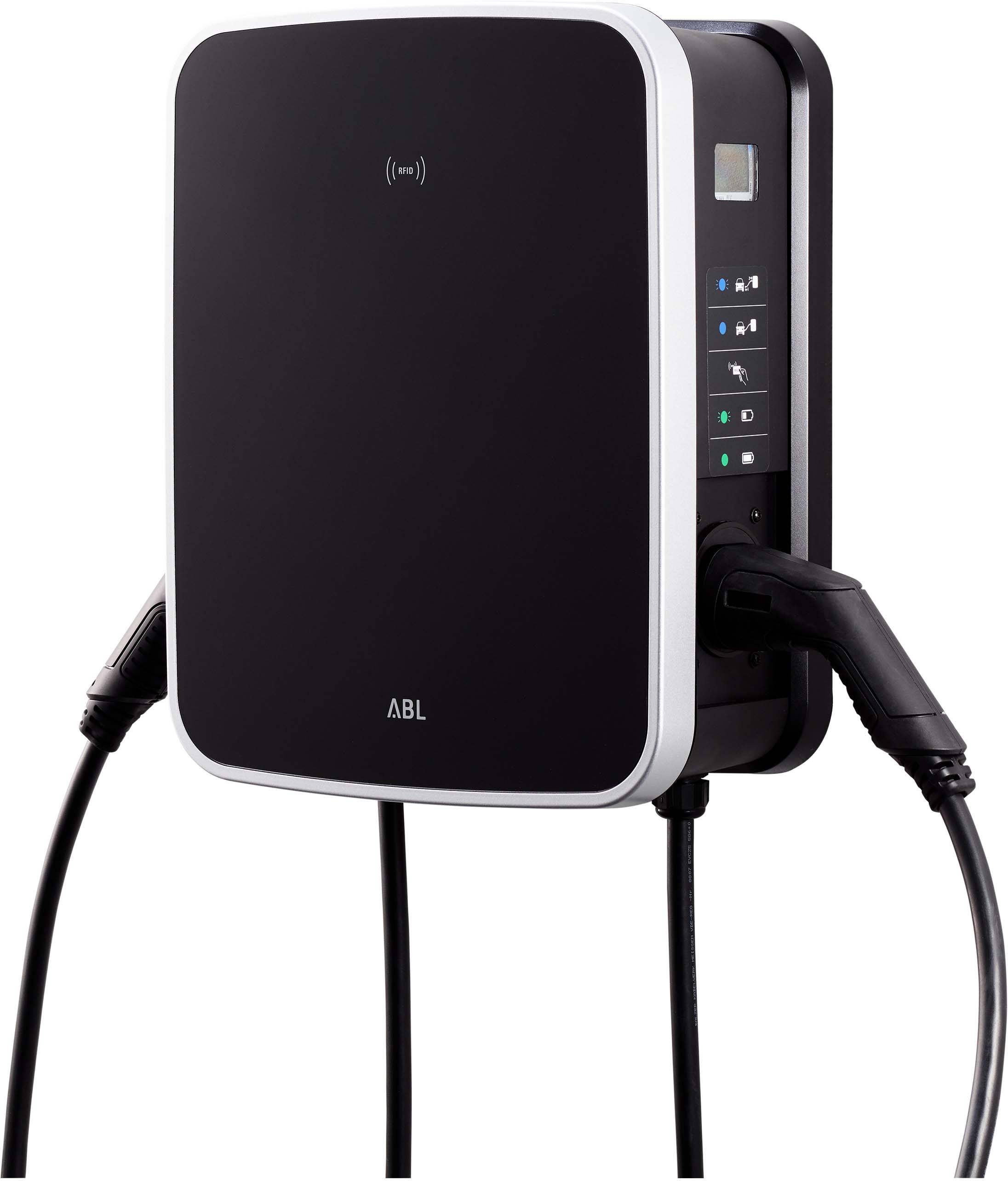 ABL Sursum E-Mobility Wallbox eMH3, 2x11kW 2xTyp 2 Ladek.Master 3W2225