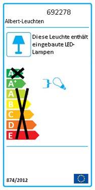 Albert Leuchten LED-Pollerleuchte 692278
