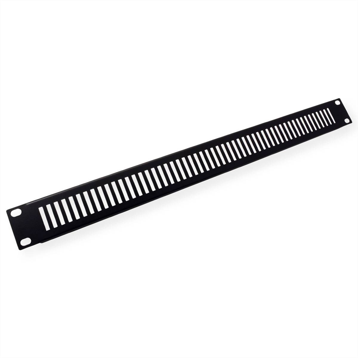 Value 26.99.0319 19 Zoll Netzwerkschrank-Blindabdeckung Tiefschwarz (RAL 9005)