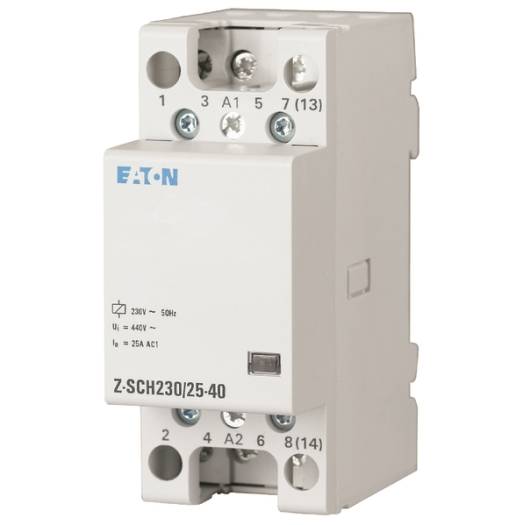 Eaton Z-SCH230/25-40 Installationsschütz Nennspannung: 230 V, 240 V Schaltstrom (max.): 25 A 4 Schließer 1 St.