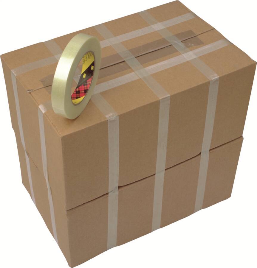 Filament-Klebeband transparent 44743