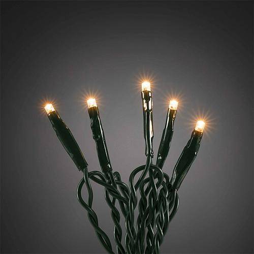 Konstsmide 6355-820 Micro-Lichterkette Innen EEK: G (A - G) netzbetrieben Anzahl Leuchtmittel 200 LED Bernstein Beleuchtete Länge: 13.93 m