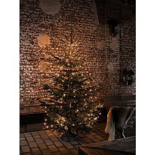 Konstsmide 6320-810 Weihnachtsbaum-Beleuchtung Baum Außen EEK: F (A - G) netzbetrieben Anzahl Leuchtmittel 240 LED Bernstein Beleuchtete Länge: 2.4