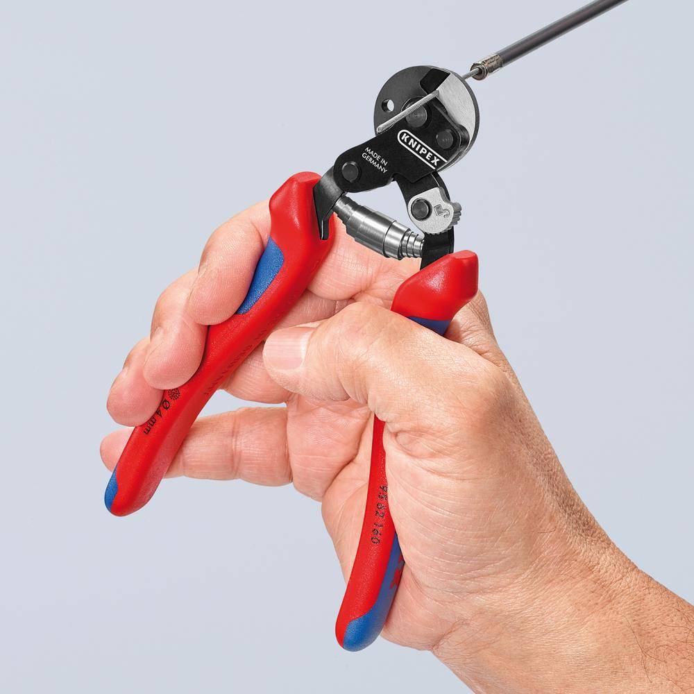 Drahtseilschere mit Mehrkomponenten-Griffen 160mm