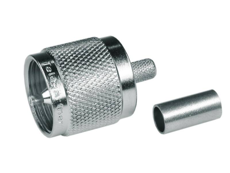 Telegärtner J01040A0001 UHF-Crimpstecker für RG-58C/U