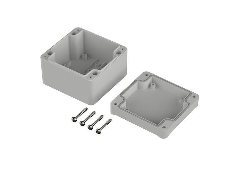BOPLA Gehäuse Euromas II 82 x 80 x 57 mm ABS hellgrau