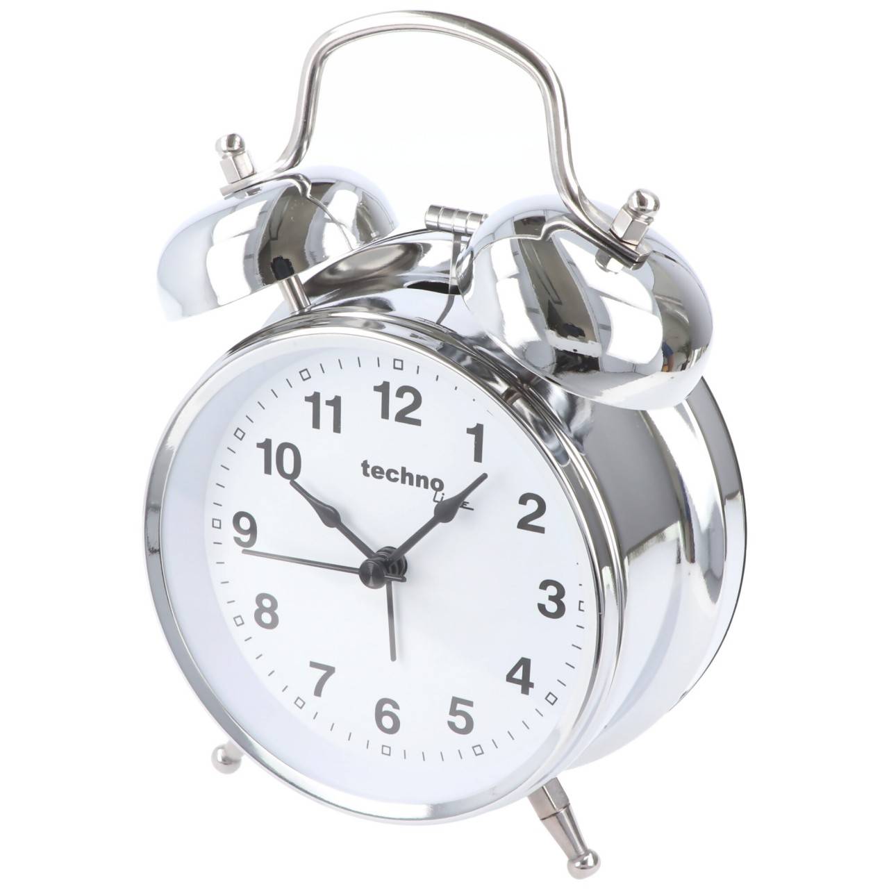 Techno Line Model DGW Quarz Wecker Silber Alarmzeiten 1 1 Timerzeit