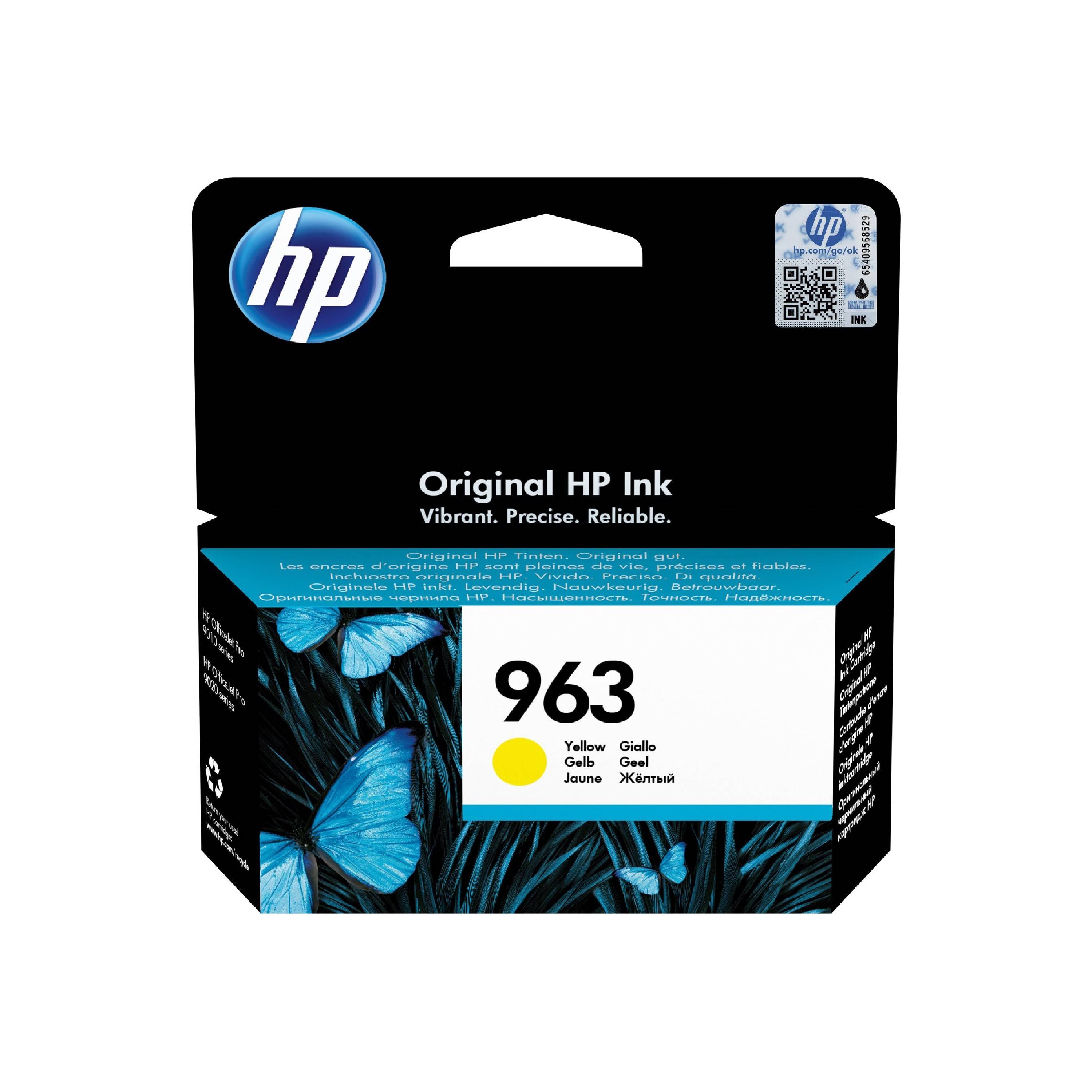 HP 963 Druckerpatrone Original Gelb 3JA25AE Tinte