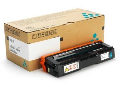 Original Ricoh 407717 Toner Cyan 6000 Seiten