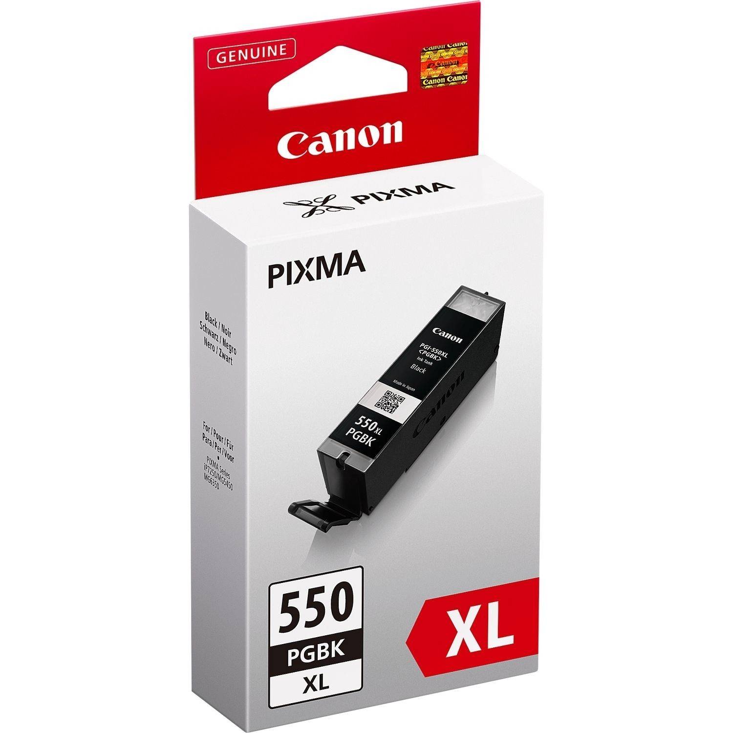 Canon PGI-550PGBK XL - 22 ml - Hohe Ergiebigkeit - Schwarz - Original - Tintenbe