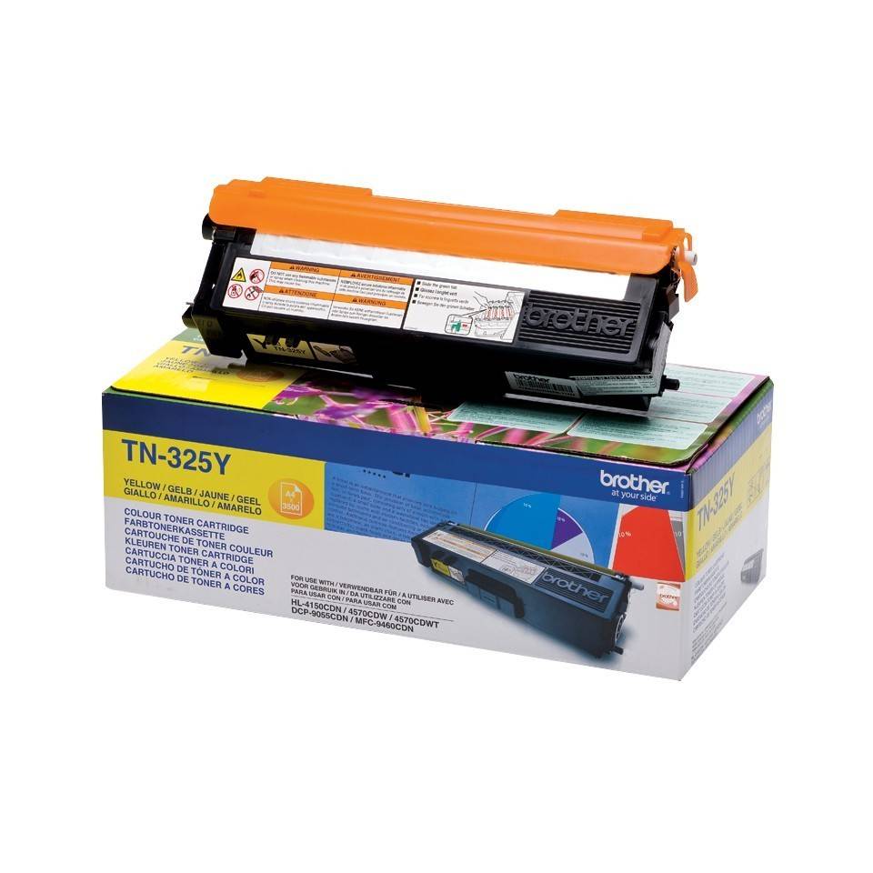 Brother Toner TN-325Y Original Gelb 3500 Seiten TN325Y